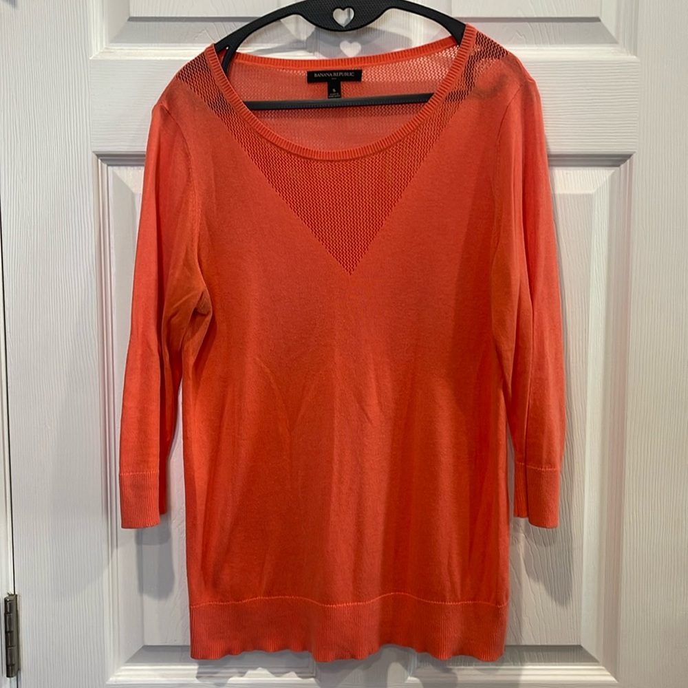 Banana Republic light weight 3/4 length sleeve sweater